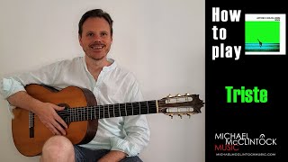 Download Lagu How to play Triste | Como tocar Triste | Guitar Tutorial MP3