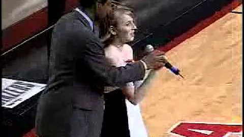 Maurice Cheeks National Anthem with Natalie Gilbert