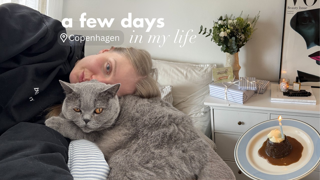 copenhagen diaries | new apartment, sticky toffee pudding & birthday