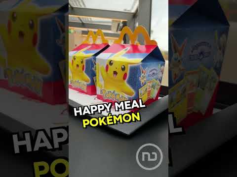 Los especuladores arrasan con las cartas de Pokémon incluidas en los menús  Happy Meal de McDonald's