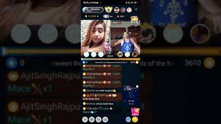 Bigo Star Ahana Chowdhury With Great Khali Live