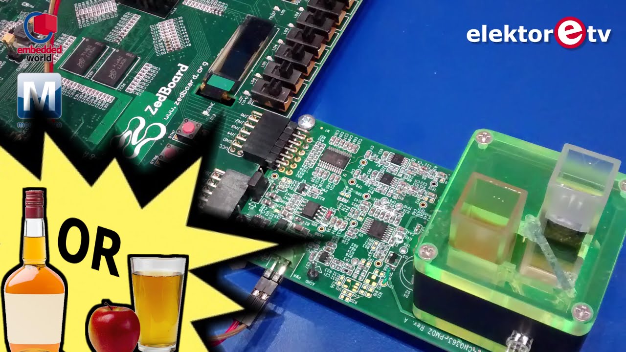 digital marketing Whiskey OR Apple Juice? AD7175-2 Colorimeter Application | Demo at embedded world 2015