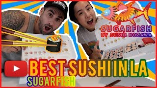 We Tried The Best Sushi in LA So You Don't Have To! Sugar Fish 🐟