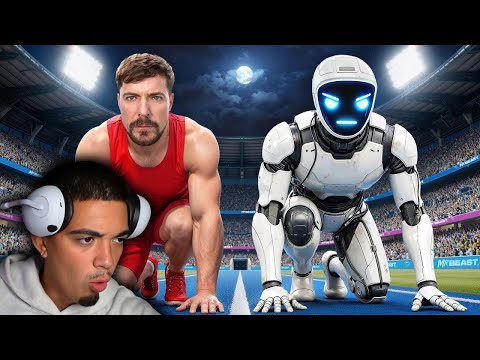 ROBOTS ARE TAKING OVER! JDub Reacts to World's Fastest Man Vs Robot!