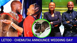 Citizen Tv's Stephen Letoo & Chemutai Goin Finally Announce Their Wedding Day