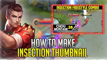 HOW TO MAKE INSECTION THUMBNAIL 🔥💎 - USING PIXELLAB (THUMBNAIL TUTORIAL) MLBB 2021