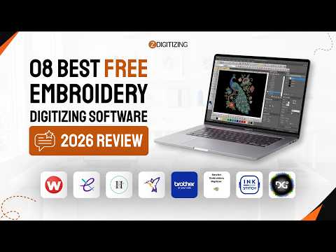 8 Best Free Embroidery Digitizing Software 2026 Review