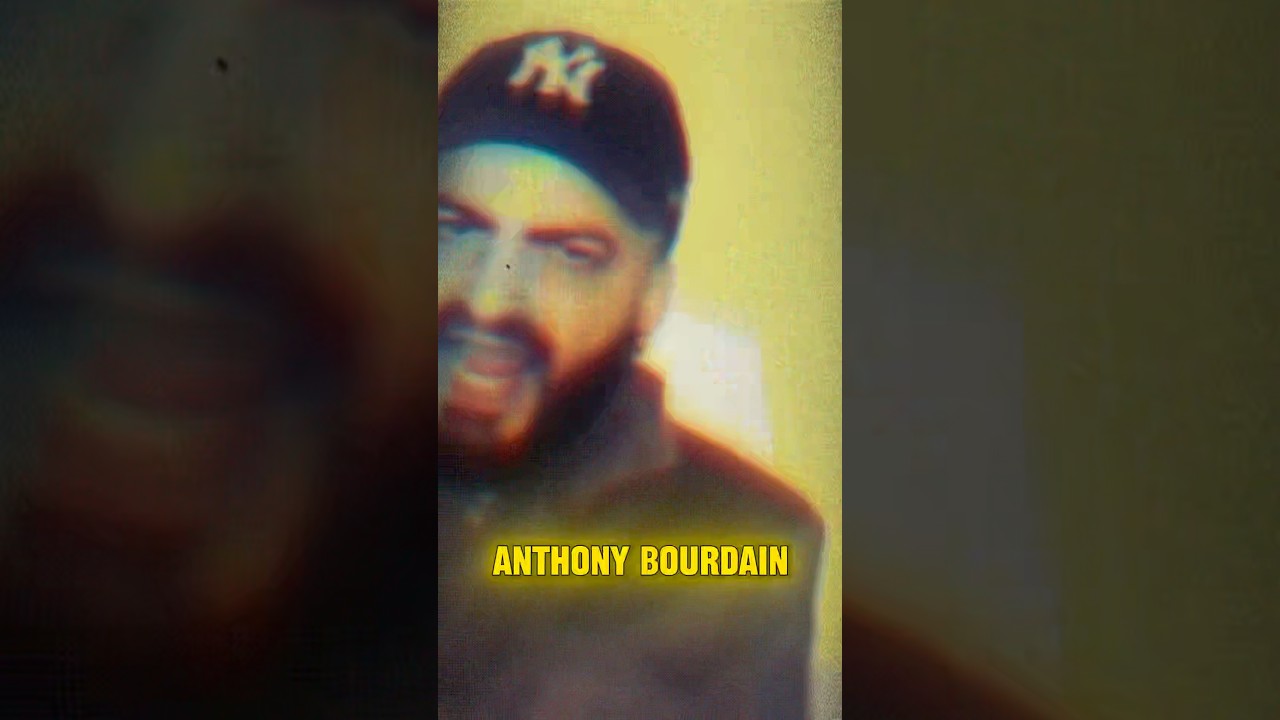 Anthony bourdain - 1/28 - upgrade hiphop on all platforms #rap #hiphopclassic #musicgenre #newmusic
