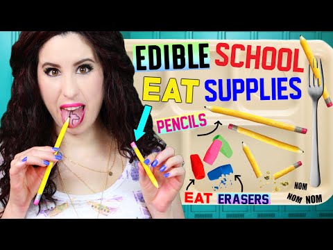 Video: How To Make Edible Colored Pencils