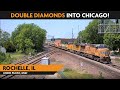 Rochelle, Illinois, USA | Virtual Railfan LIVE !