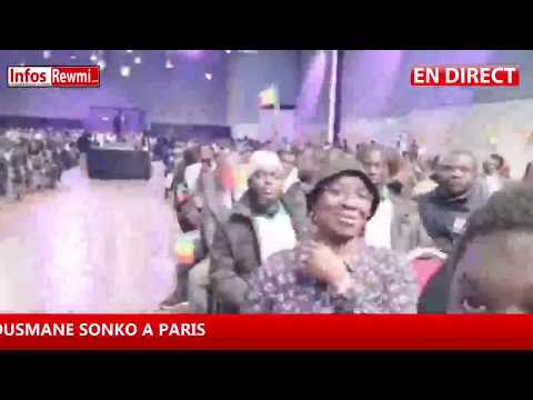 SUIVEZ LE MEETING DE OUSMANE SONKO EN DIRECT DEPUIS LA FRANCE