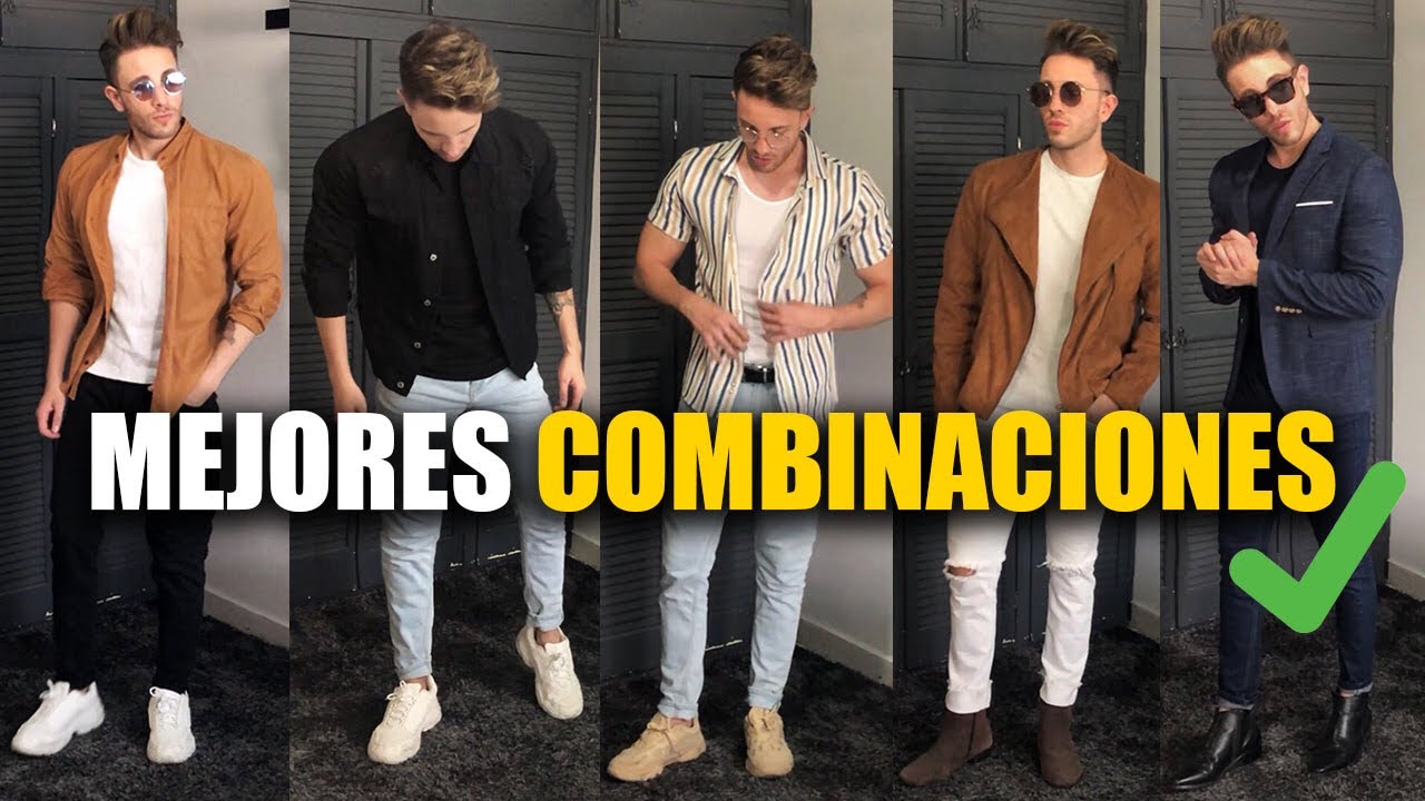 5 COMBINACIONES De ESTILO Que Un Hombre Puede Hacer