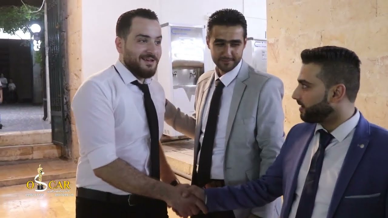 زفاف محمد عبد المنعم كواية جزء (1) احيا الحفل المنشد زكريا مسدي تصوير مركز أوسكار (حلب)