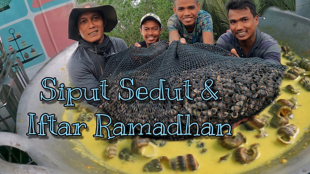 Mencari Siput Sedut Untuk Berbuka Puasa.