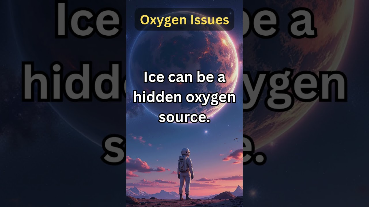 How Ice in Space Could Provide Oxygen for Deep Space Travel!