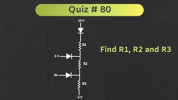 Diode Circuit Solved Problem | Quiz # 80