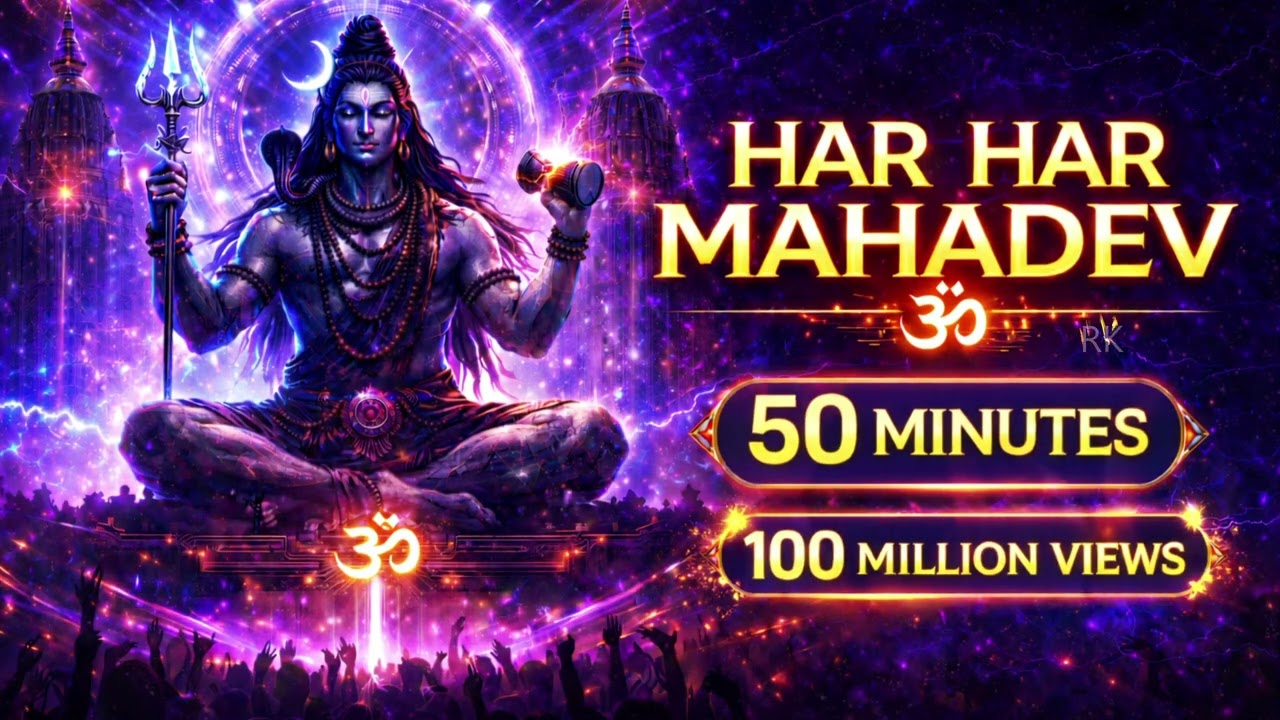 Har Har Mahadev 🔱 | Maha Shivratri Special | 50 Minutes Shiva Trance Mix  |  ॐ नमः शिवाय 🔱