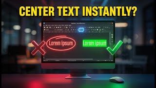 This Toolbar Icon Centers Text Instantly in OpenOffice Writer