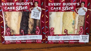 Buddy V's Cake Boss cake slice review #cakeboss  #buddyvalastro #cake