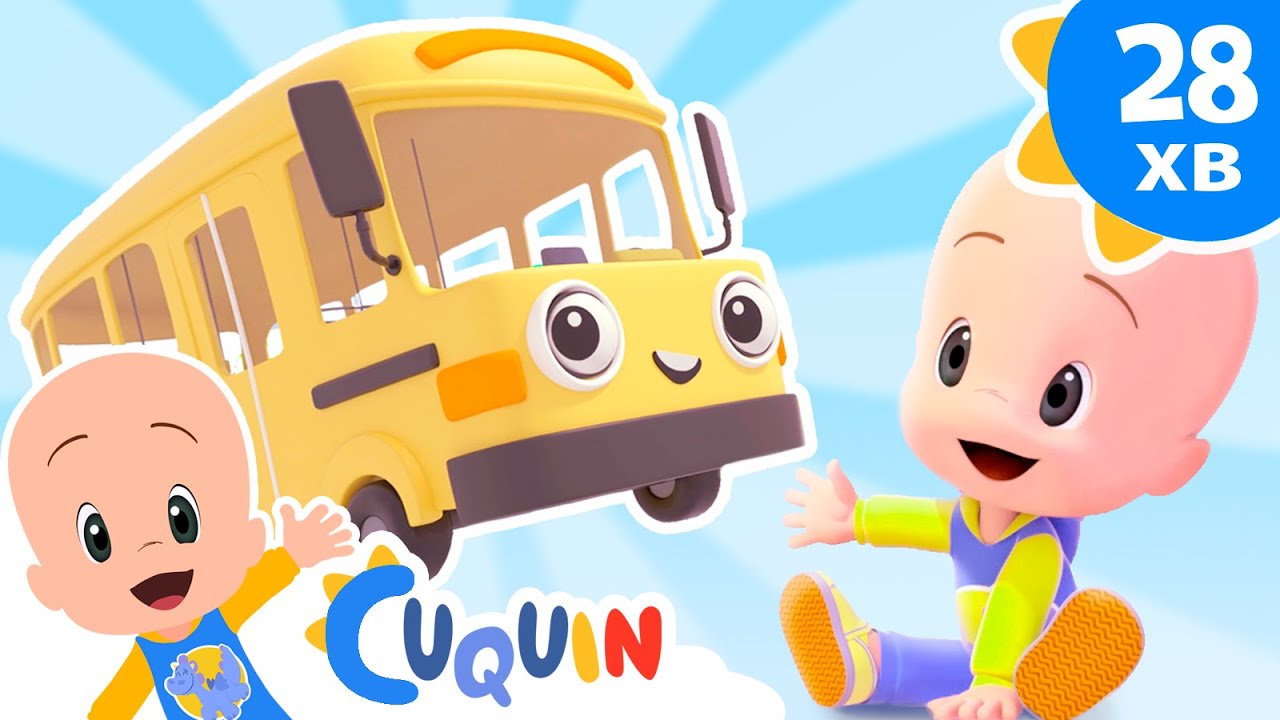 Клео та Кукiн 🚌 Колеса автобуса 🚌 Сборник детских песенок | Клео и Кукин