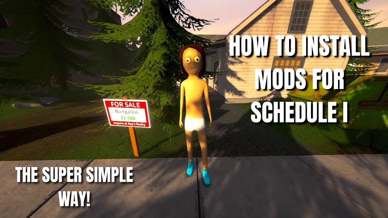 Schedule 1 Tutorial Schedule 1 Mod Tutorial - YouTube