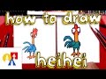 How To Draw Heihei From Moana