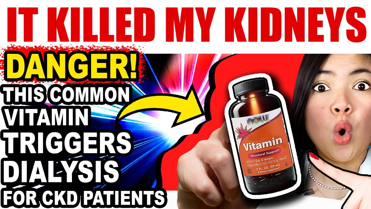 Woman Destroyed Her Kidneys (in 2 months) By Taking Common Vitamin