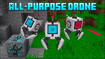 All-Purpose Drone | Add-On | Minecraft PE Bedrock