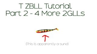ZBLL T Set Tutorial - 2GLL Part 2 (4 More Algs)