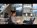 12-Hour Study Session LIVE 🎓 | Cozy UK Ambience & Customized Pomodoro | Deep Work Mode!