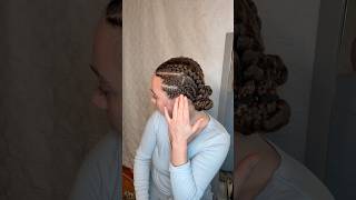 Full tutorial criss cross braids w/ 2 buns! #fyp #explore #hairstyle #hairtutorial #braids #hair