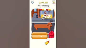 Dop 3 😱😘💯 Shorts level 311 make a hot dog #shorts #viral #short #trending