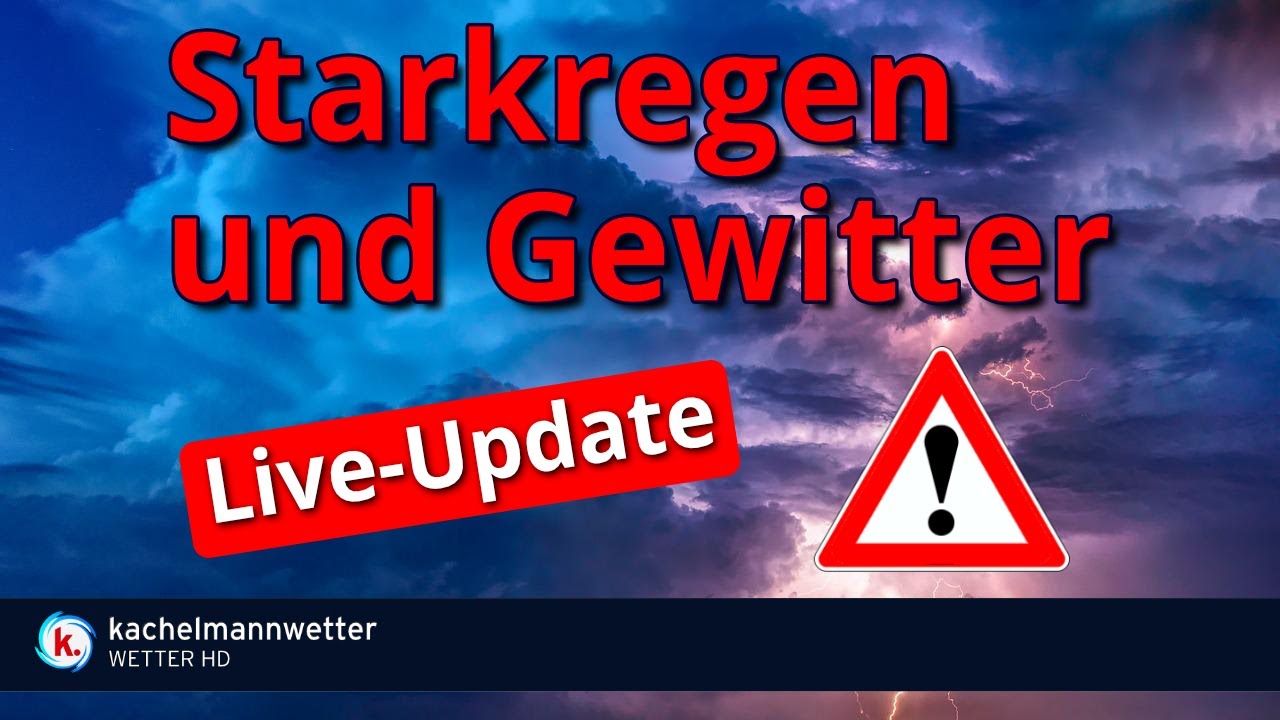 Gewitter, Starkregen \u0026 Regen-Tiefs bis nach Pfingsten. Wetter- \u0026 Unwettervorhersage 15.-23.05.2024.