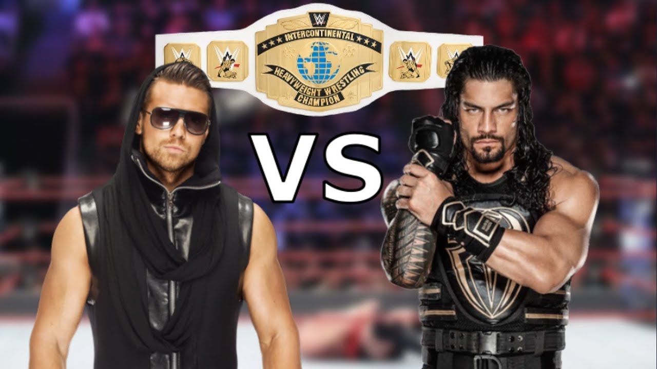 Roman Reigns Vs The Miz: Intercontinental Championship Match - WWE 2K18