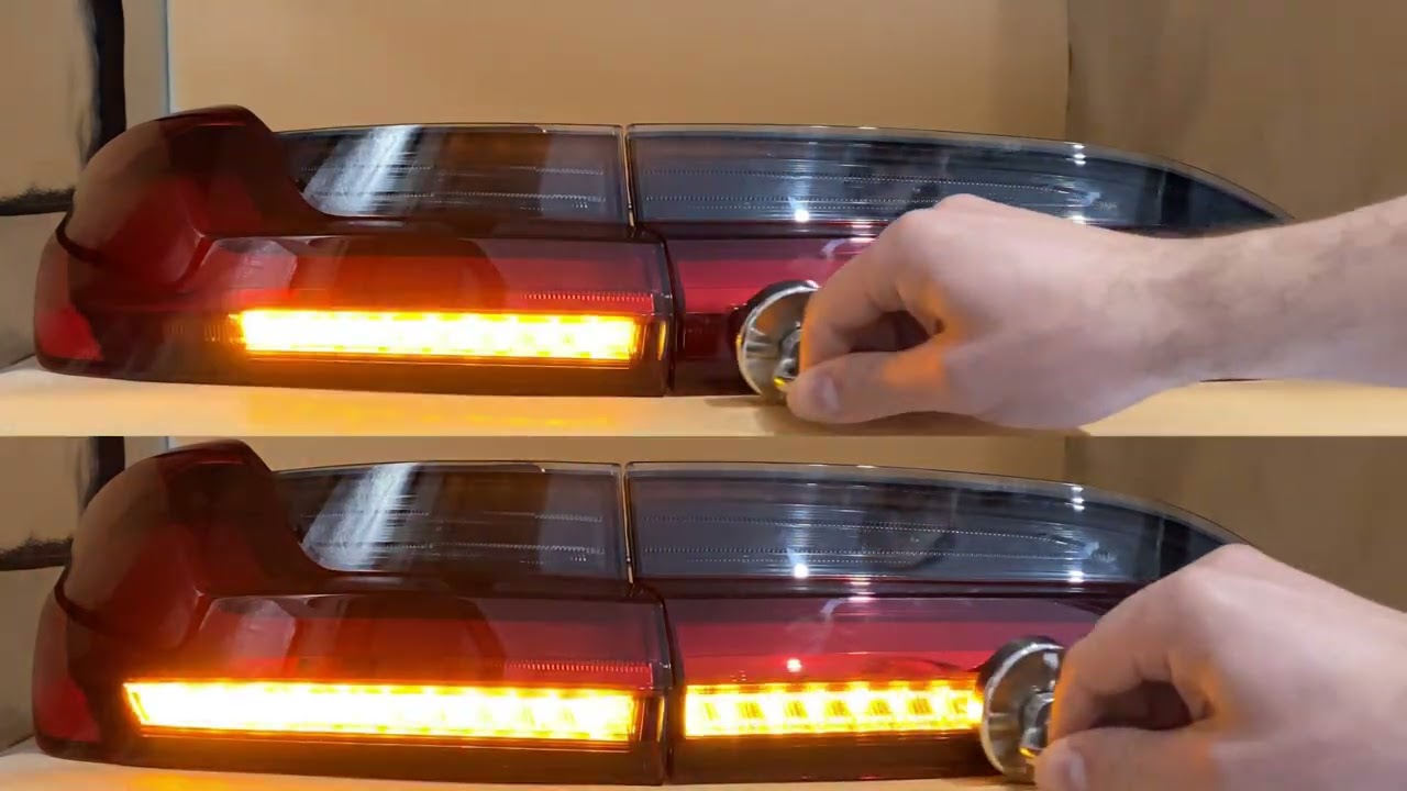 Cyber-Tek BMW x4 G02 Dual Dynamic LED technology indicator. Kierunkowskaz dynamiczny