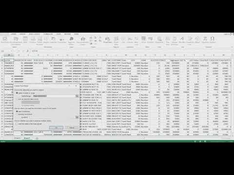 Copy Paste Data From simpliRP ERP To Excel, Make Pivot Table In Excel