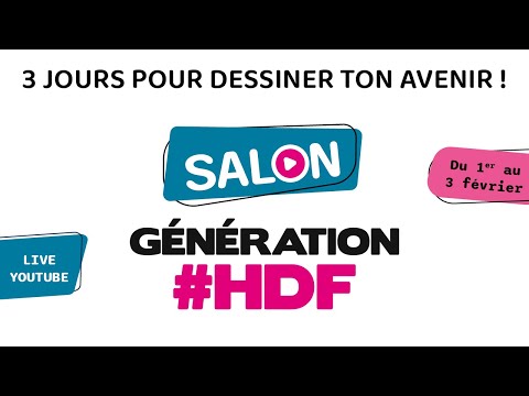 Replay de la 1ère journée du Salon Génération HDF sur l'apprentissage !