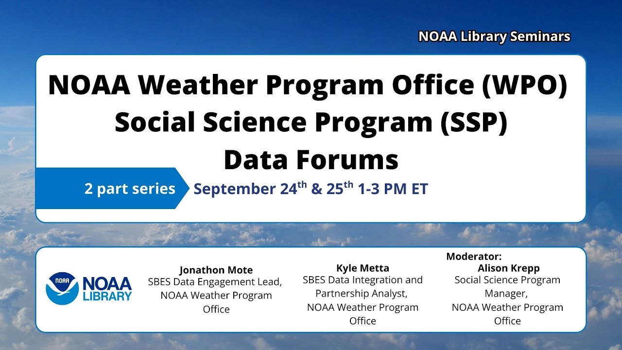 SSP Data Forums - Day 1