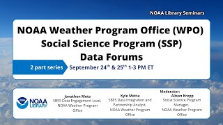 SSP Data Forums - Day 1