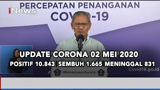 Update Kasus Corona 2 Mei 2020! Kasus Positif Menjadi 10.843 dan Meninggal 831 - iNews Sore 02/05
