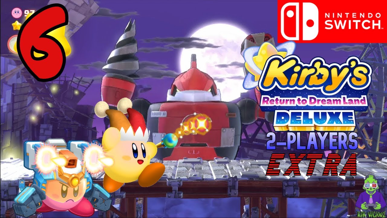 Kirby's Return to Dream Land Deluxe - 2 Players - Extra Mode All ...
