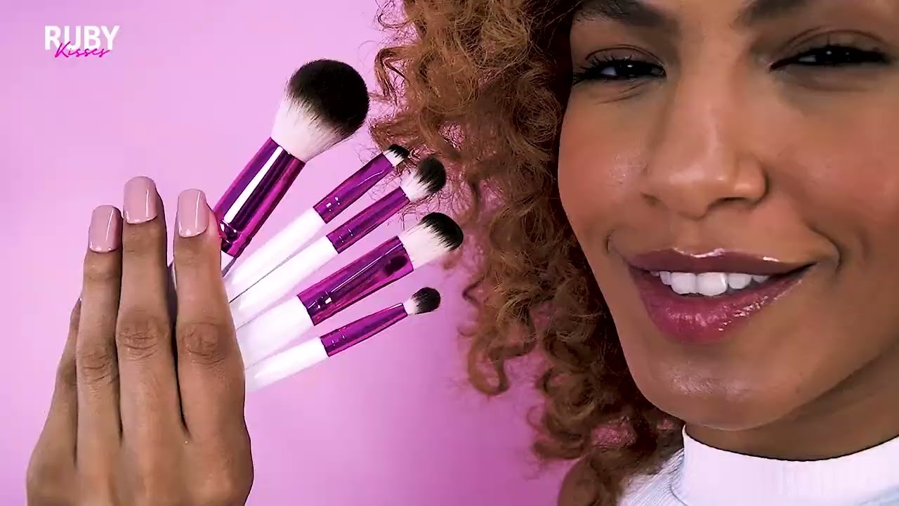 Ruby Kisses Kit de Pincéis para Olhos - Época Cosméticos