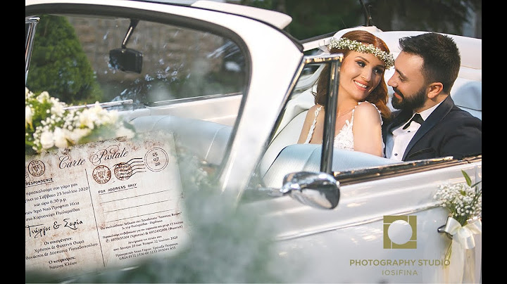 George and Sofia's traditional Greek wedding