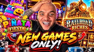 I Went To The Casino With $500 But Could Only Play Slots I’ve Never Played Before 😳