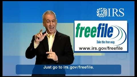ASL:  Interactive Tax Assistant (Captions and Audio)
