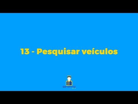 Severino Portaria - 13 Pesquisar veículos