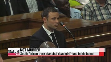 Pistorius cleared of murder charges, but was "negligent"   피스토리우스, 여자친
