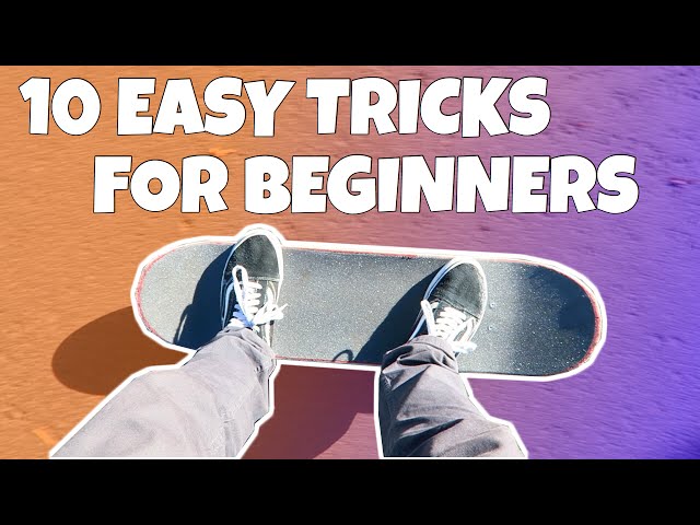 10 Easy Flatground Tricks For Beginners - YouTube