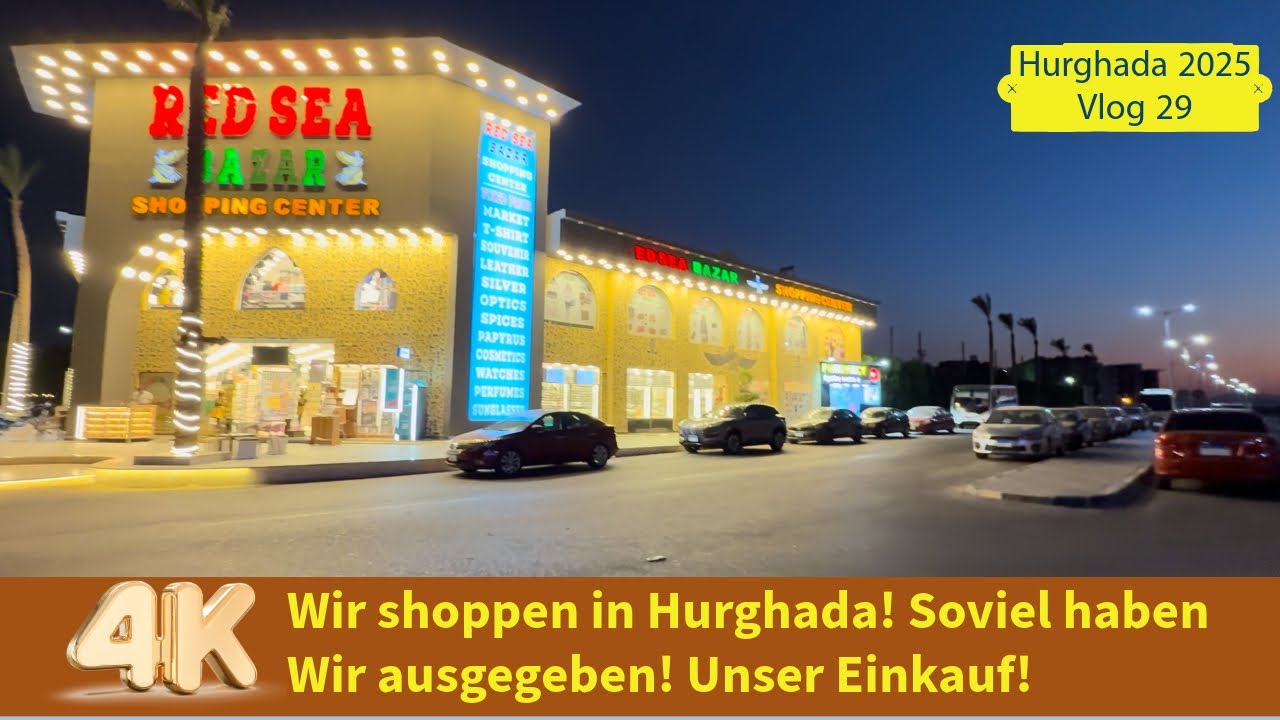 Mädels shoppen in Hurghada 🛍️ – So viel haben sie wirklich bezahlt!“