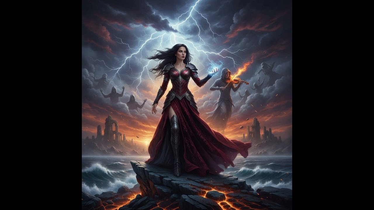 Shadows fall across the frozen ground